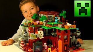 Лего Майнкрафт. Самоделка. Lego Minecraft MOC. Мультики для Детей. Видео Обзор на русском