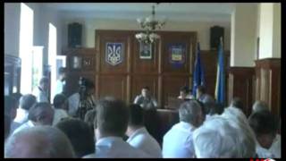 Фрагмент сессии Северодонецкого горсовета