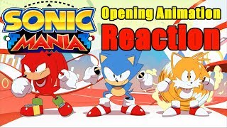 Sonic Mania Opening Animation  -  Reaction