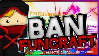 BAN DE FUNCRAFT A CAUSE DE Y0UP0RN ?! [CHEAT EN RUSH]