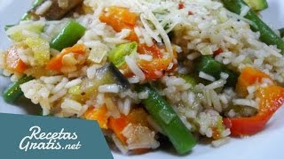 Risotto de verduras