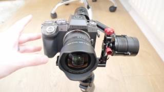 Came tv single gimbal setup with Panasonic G7 + 7-14mm