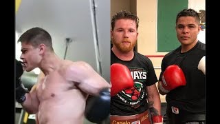 MEET CANELO'S MAIN SPARRING PARTNER! VICIOUS BODY PUNCHER BILAL AKKAWY!