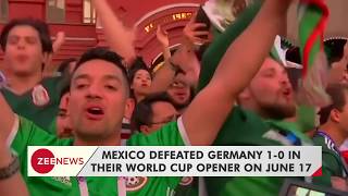FIFA World Cup 2018: Mexican fans celebrate their team's World Cup win against Germany