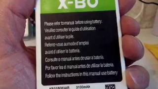 Аккумуляторная батарея Х-ВО 3100мА.