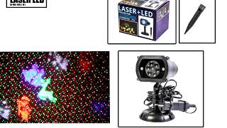 Новогодний уличный лазерный проектор 4 цвета  X-Laser XX-MIX-1005