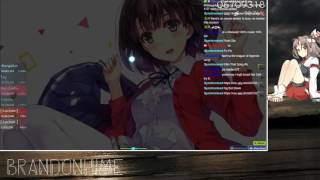 (Livestream)osu! -  Kato Megumi (CV.Yasuno Kiyono) - M flat [Insane] by [-Lockon-]