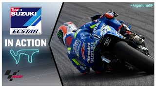 Suzuki in action: 2019 #ArgentinaGP