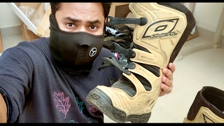 How to Clean White MOTORCYCLE BOOTS after 4 years ! - MX
