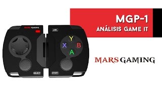 Gamepad Bluetooth Mars Gaming MGP1 - Análisis