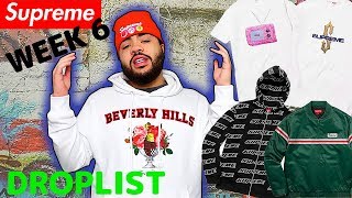 SUPREME SS18 WEEK 6 FULL DROPLIST THOUGHTS UNSEEN TEES, REPEAT HOODIE & MORE CONFIRMED!
