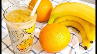 Согревающий Смузи  с Бананами, Апельсинами и Имбирем. ТОП!!! Рецепт Напитка!!) Витаминная Бомба!