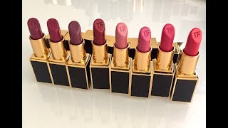 NEW TOM FORD LIPSTICKS FOR FALL 2017 - 13 Shades with swatches!