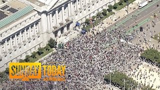 Hundreds Of Thousands Protest Donald Trump’s Immigration Policies | Sunday TODAY