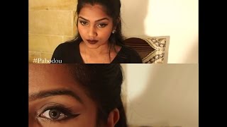 Trait d'Eye-Liner au Fard à paupière