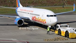 Aviões Pousando e Decolando no Aeroporto da Madeira Cristiano Ronaldo Jet2 TAP Portugal Airberlin