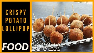 Crispy Potato Lollipops Recipe | Crispy Potato Balls Recipe| Cooking Arena