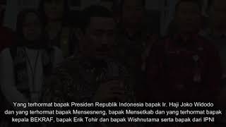 Presiden RI Menerima Pemenang Lomba Festival Gapura Cinta Negeri 2019 Di Istana Negara,