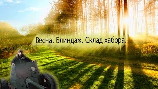 Коп по войне/Весна. Блиндаж. Склад хабора/WW2 Metal detecting 2017