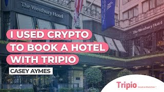 I booked a hotel on TRIPIO using TRIO coin