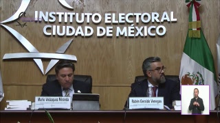 Vigésima Segunda Sesión Urgente de Consejo General del IECM | 28/06/2018