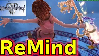 【KH3】ReMindをクリティカルモードで遊ぶ
