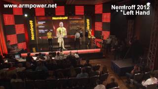 Nemiroff 2012 - Final Left hand Ladies plus65kg