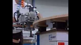EUROTECH представляет: BRANDT KTD820 станок для криволинейной кромкооблицовки