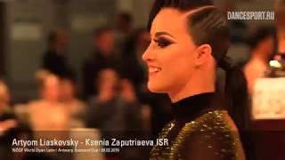 Artyom Liaskovsky - Ksenia Zaputriaeva ISR, Samba | Antwerp Diamond Cup