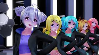 【MMD】Carry Me Off　【MIKU RIN HAKU NERU LUKA】