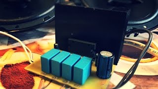 Четырёхканальный усилитель звука по 45 Ватт на микросхеме LA4743K