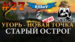 Угорь - Новая Точка! • Прикорм на Угря • Фарм и Опыт • Старый Острог • Русская Рыбалка 4 #27