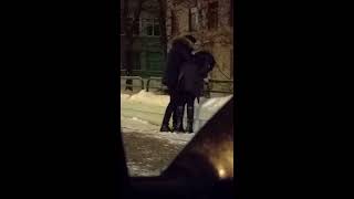 Пьяная Телка блюёт