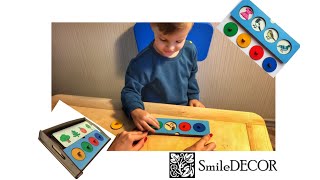 Обзор игрушки от Smile Decor " тренажер четвертый лишний "