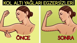 Kol Altı Yağlarından Kurtulmanızı Sağlayacak KOLAY EGZERSİZLER