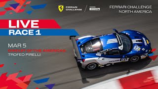 Ferrari Challenge North America Trofeo Pirelli – COTA, Race 1