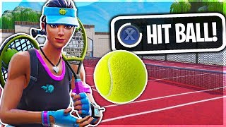 TENNIS SKIN Can PLAY TENNIS in Fortnite Battle Royale!