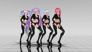 [MMD] - AOA - Good Luck [ TDA Gothic-Rock DL ]
