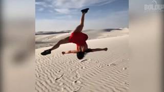 Лучшие сальто и трюки, выполняемые девушками(Best Flips And Tricks Picks (GIRLS))