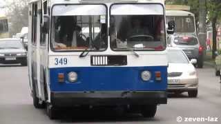 Черкасский троллейбус ЗиУ-682Г №349 Перекрасили