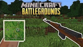 SNIPER FROM A DROP! - MINECRAFT BATTLEGROUNDS #2 (MC PUBG SERVER)
