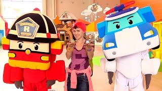Видео для детей: Маша и Робокар Поли на фестивале Мультимир!