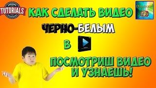 Как сделать видео черно-белым в Sony Vegas Pro 12