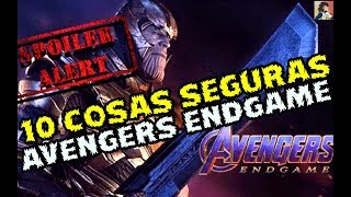 AVENGERS ENDGAME 10 COSAS SEGURAS VISTAS EN PASE DE PRENSA ¿NOVA ESTARA?
