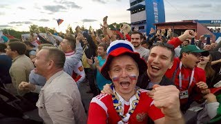 Россия Саудовская Аравия глазами болельщика Russia Saudi Arabia MUNDIAL 2018
