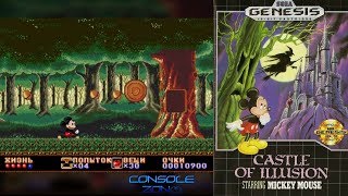 Castle of Illusion Starring Mickey Mouse (Sega Mega Drive / Genesis) - прохождение игры