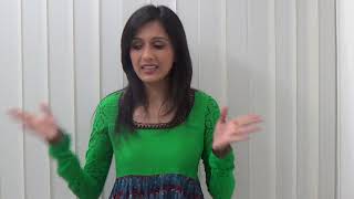 Niyati Joshi's audition