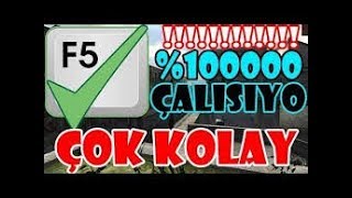 Wolfteam F5 BUGU %100000 ÇALIŞIYOR (SESLİ ANLATIM)