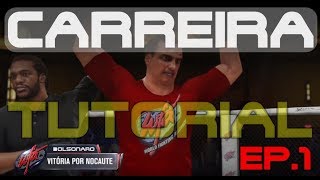 UFC 3 DICAS CARREIRA TUTORIAL GAME FACE BOLSONARO EP.1