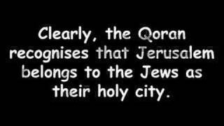 Quron: Israel is for Jews, TORAH IS HOLY !